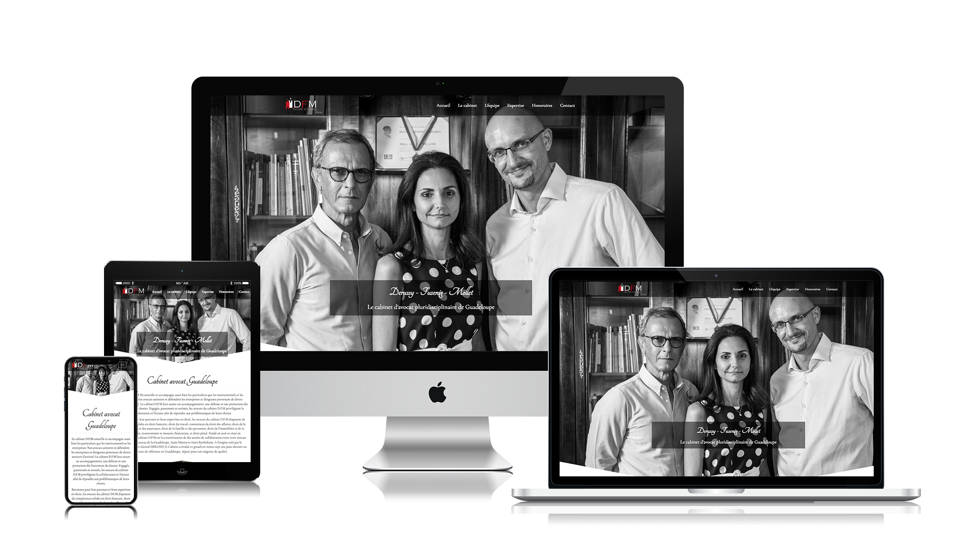 DFM Avocat - site internet